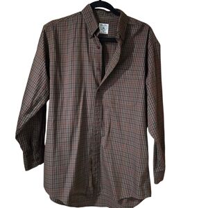Brooks Brothers Vintage Men's Checkered Shirt